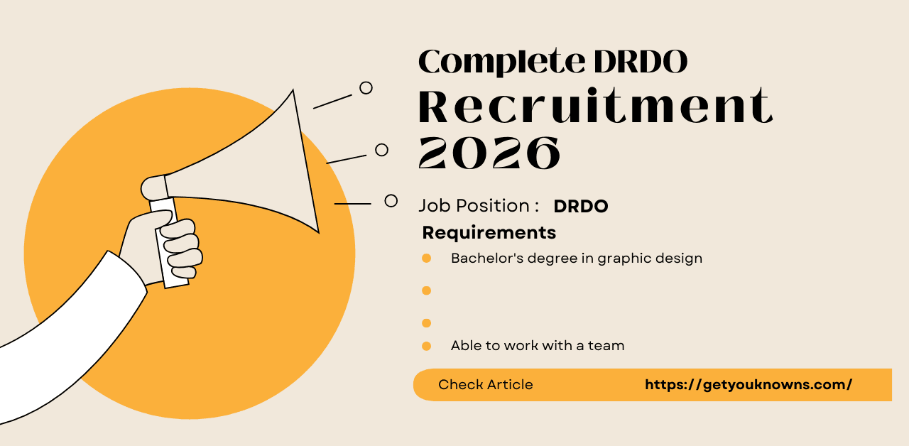 You are currently viewing Complete DRDO Recruitment 2026 Application Walkthrough — Documents, Fees & Common Rejection Causes